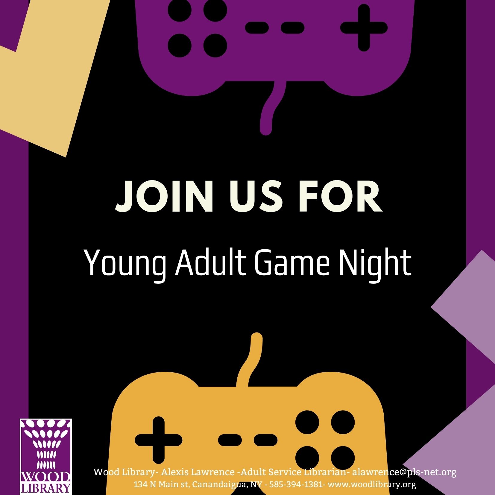 Young Adult Game night