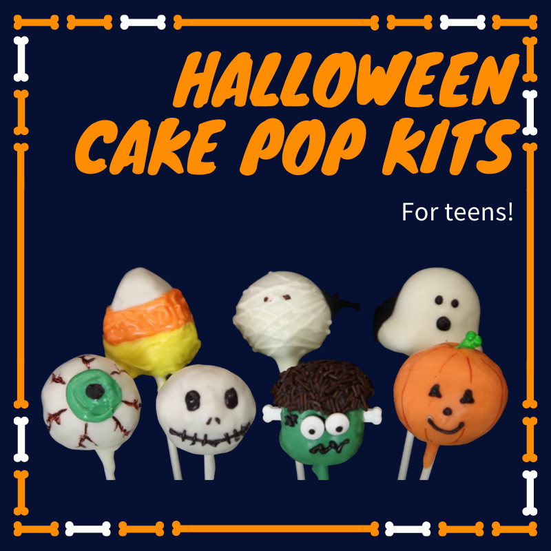Halloween Cake Pop kits for teens