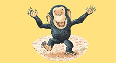 Chimpanzee character from Jez Alborough's book "Hug"