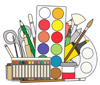 Artist supplies for painting