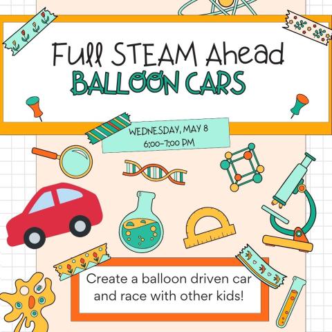 Balloon cars flyer