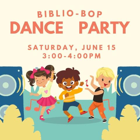 Biblio-bop Dance Party flyer