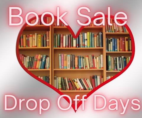 Book Sale drop off days