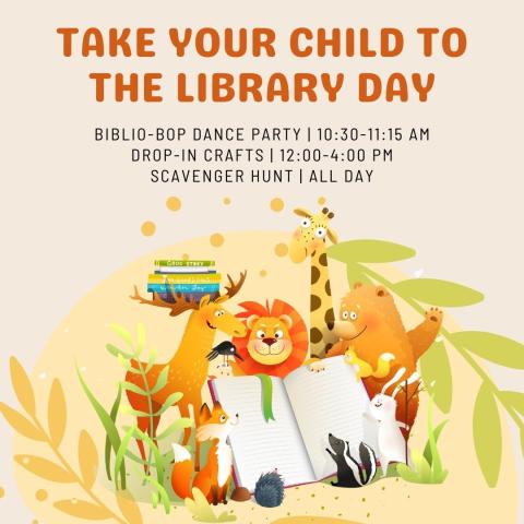 Take your child to the library day