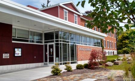 Wood Library Entrance